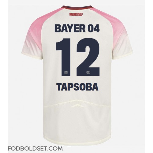 Bayer Leverkusen Edmond Tapsoba #12 Udebanetrøje 2025-26 Kortærmet